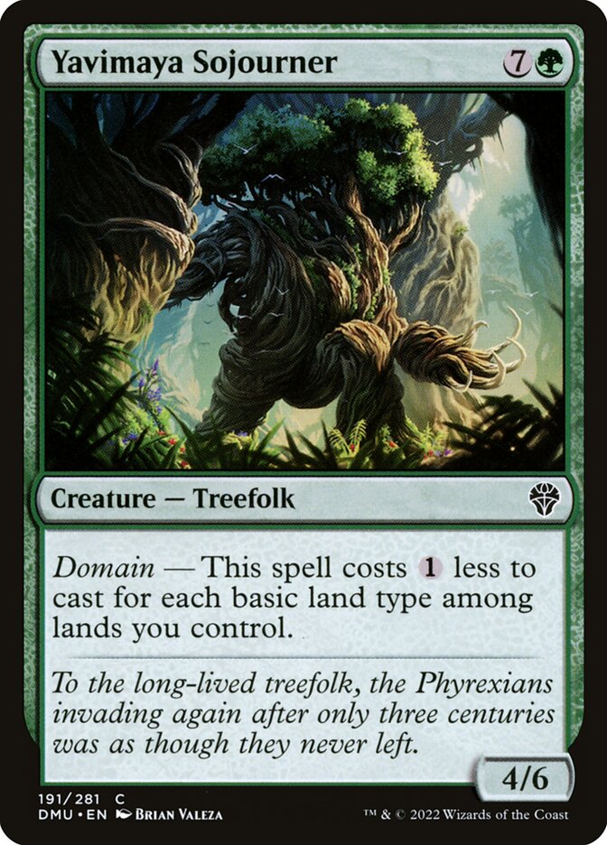 Yavimaya Sojourner · Dominaria United (DMU) #191