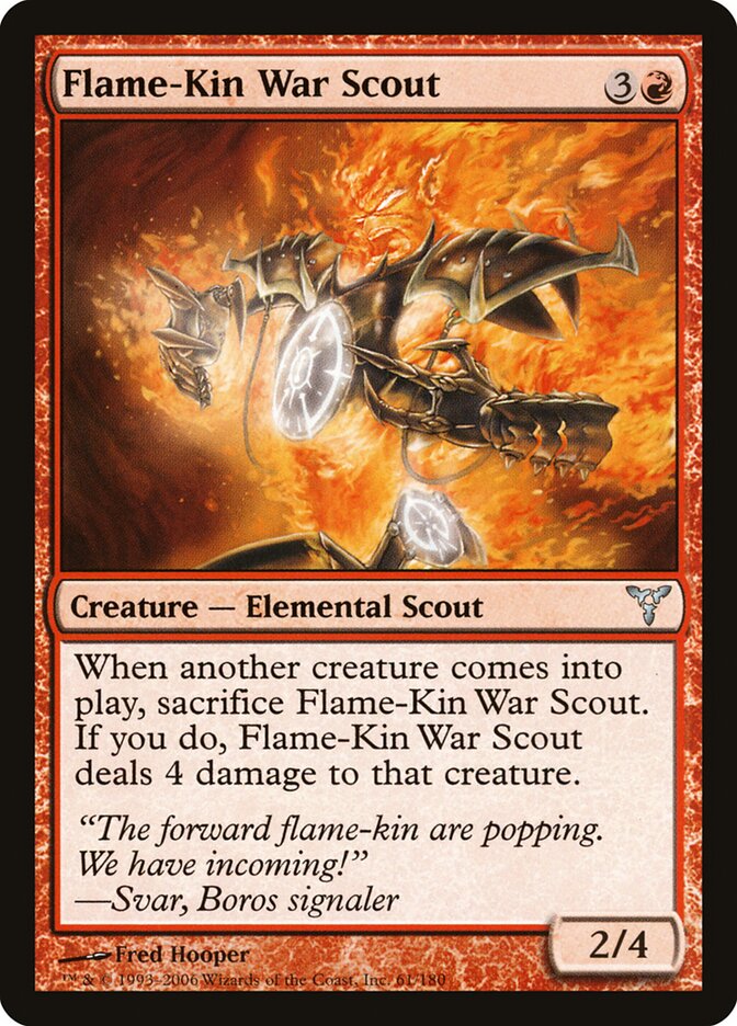 Flame-Kin War Scout · Dissension (DIS) #61