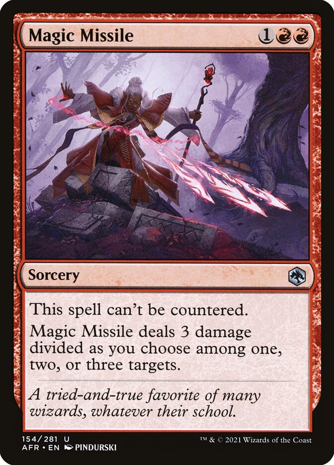 Magic Missile · Adventures in the Forgotten Realms (AFR) #154