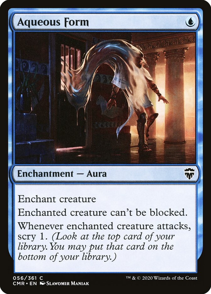 Aqueous Form · Commander Legends (CMR) #56