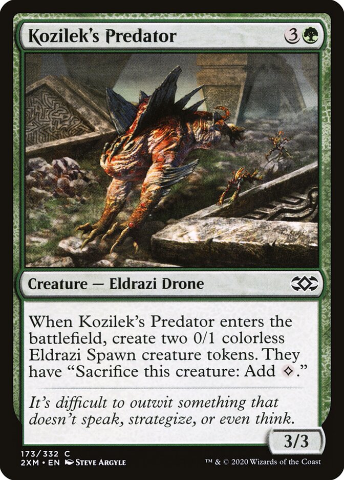 Kozilek's Predator · Double Masters (2XM) #173