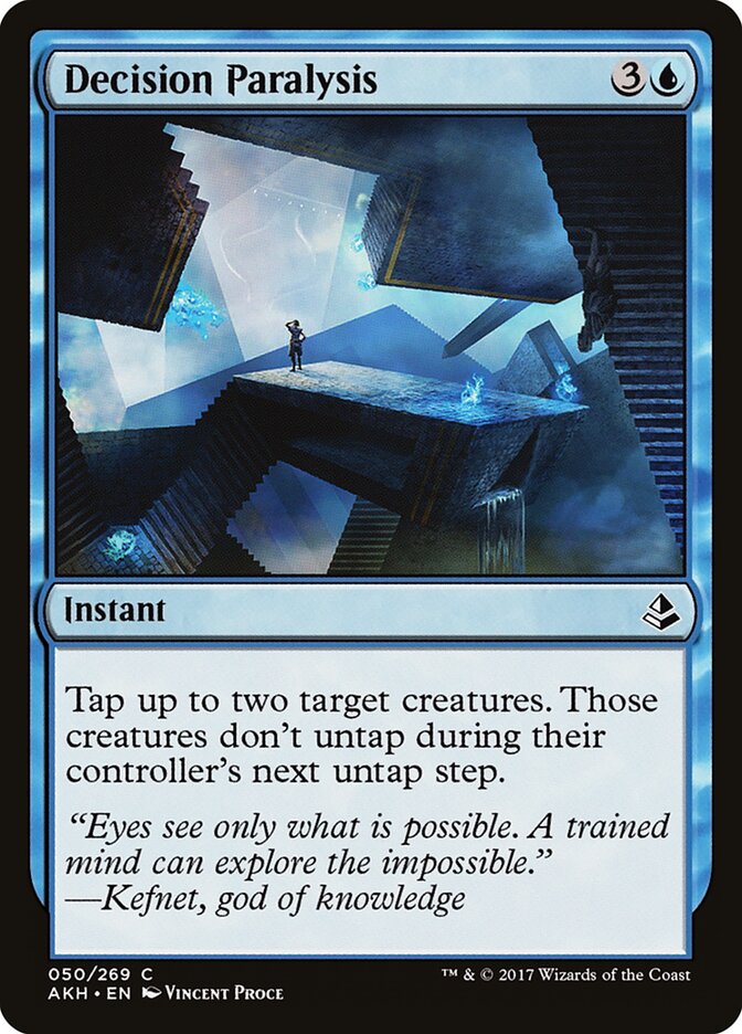 Decision Paralysis · Amonkhet (AKH) #50