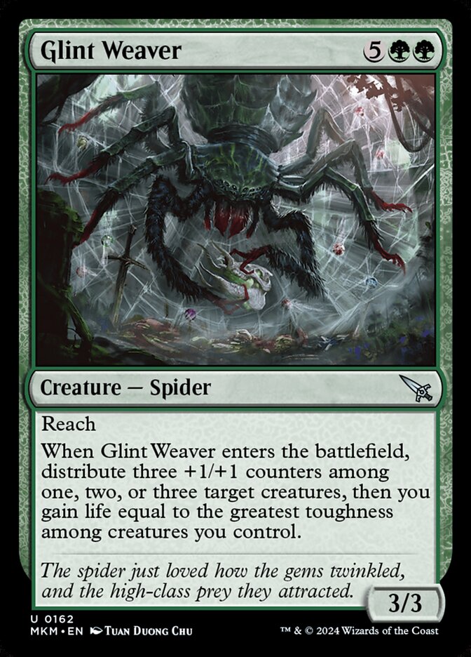 Glint Weaver · Murders at Karlov Manor (MKM) #162