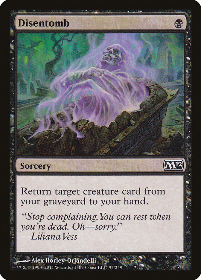 Disentomb · Magic 2012 (M12) #93
