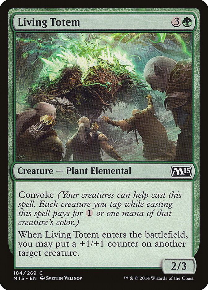 Living Totem · Magic 2015 (M15) #184