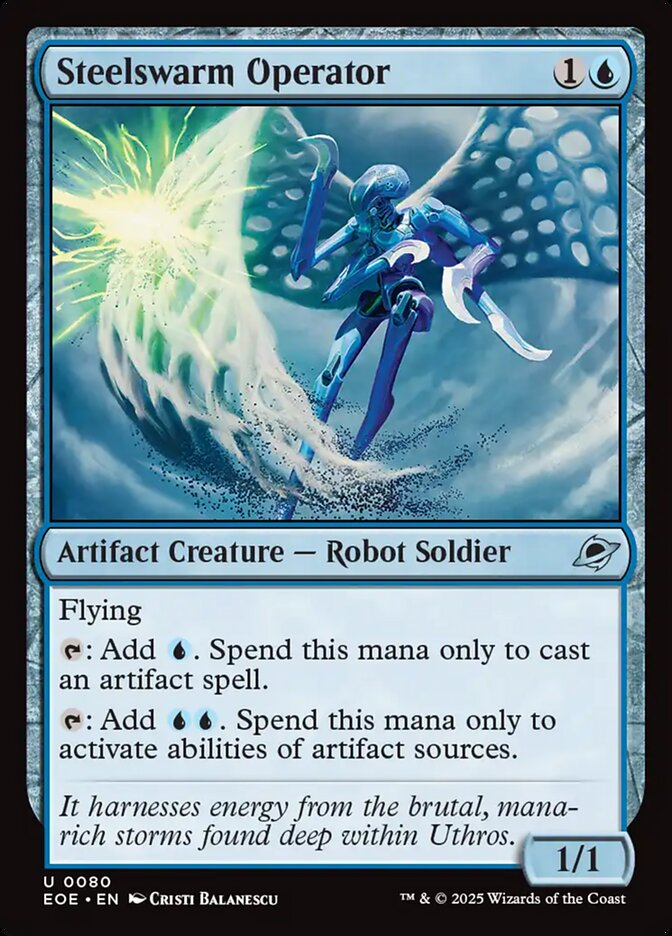 Steelswarm Operator · Edge of Eternities (EOE) #80
