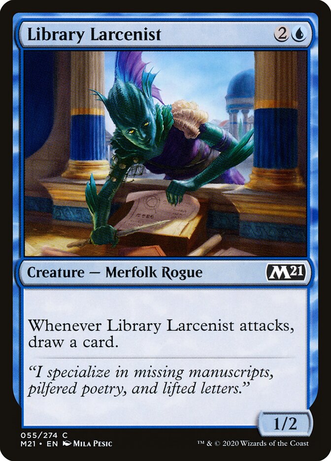 Library Larcenist · Core Set 2021 (M21) #55