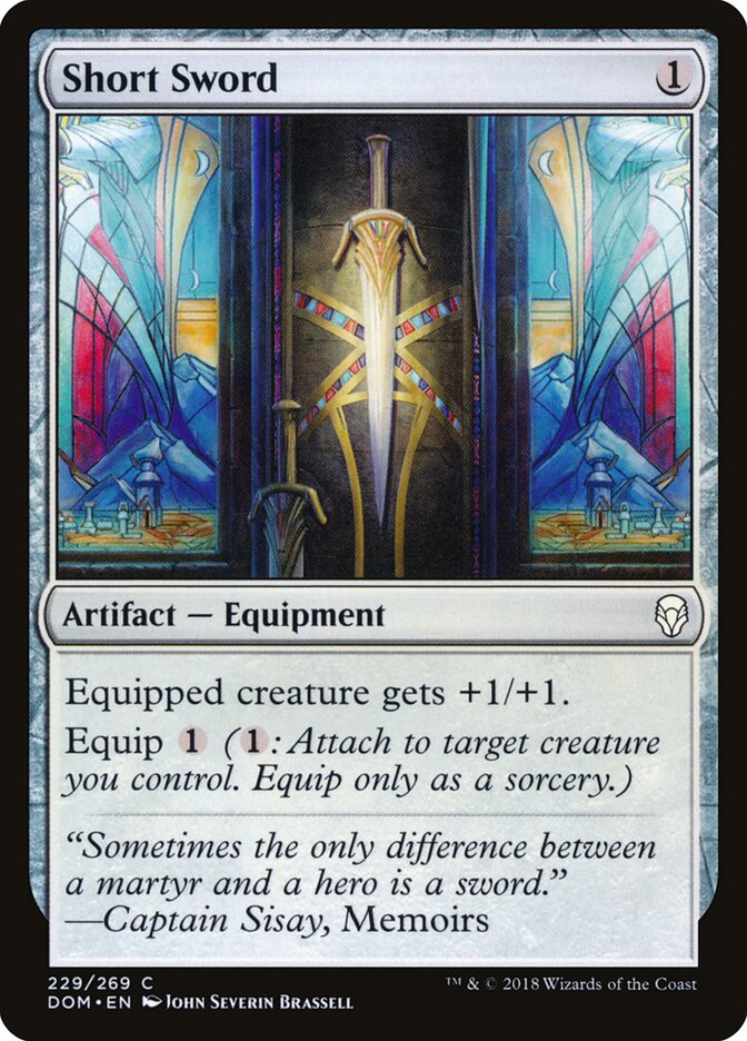 Short Sword · Dominaria (DOM) #229