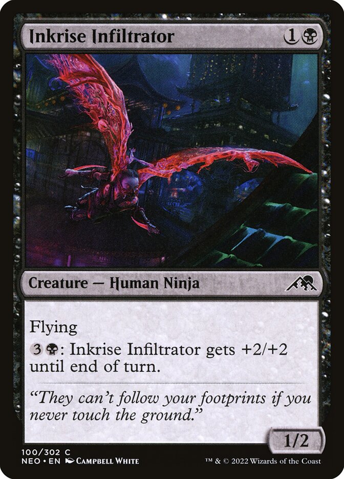Inkrise Infiltrator · Kamigawa: Neon Dynasty (NEO) #100