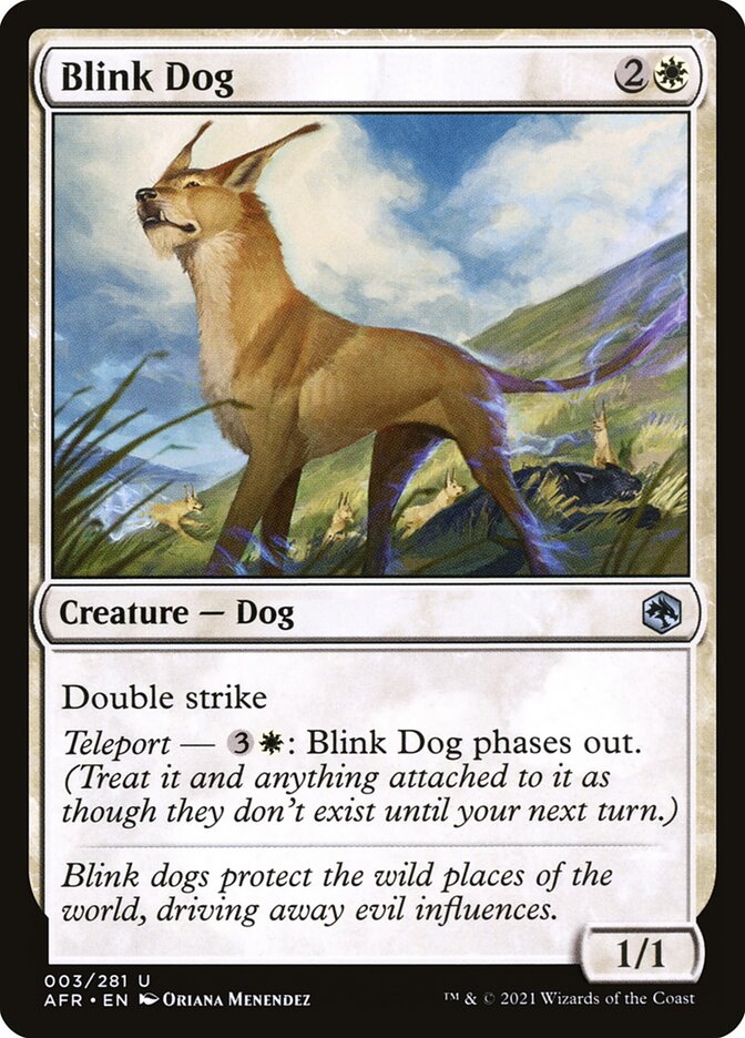 Blink Dog · Adventures in the Forgotten Realms (AFR) #3
