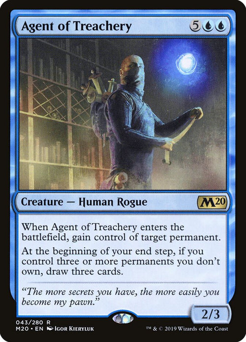 Agent of Treachery · Core Set 2020 (M20) #43