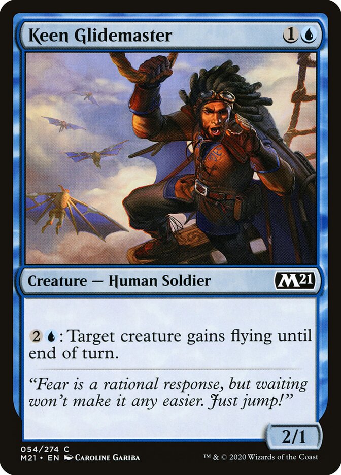 Keen Glidemaster · Core Set 2021 (M21) #54