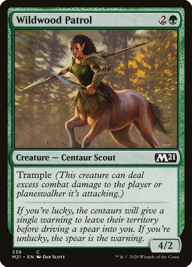 Wildwood Patrol · Core Set 2021 (M21) #339