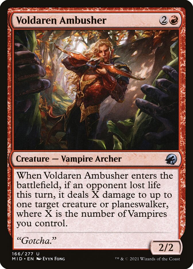 Voldaren Ambusher · Innistrad: Midnight Hunt (MID) #166