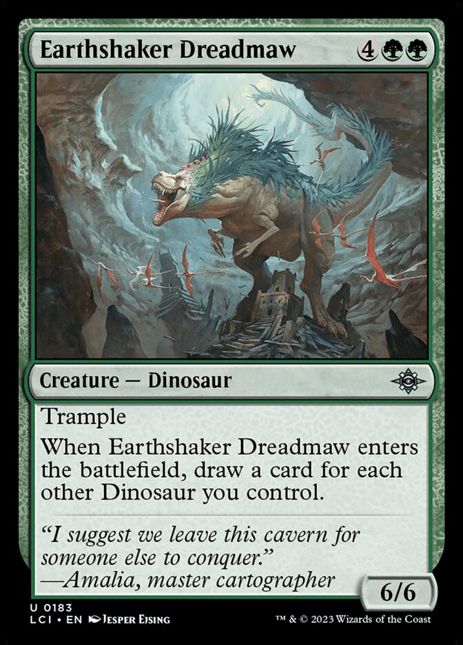 Earthshaker Dreadmaw · The Lost Caverns of Ixalan (LCI) #183