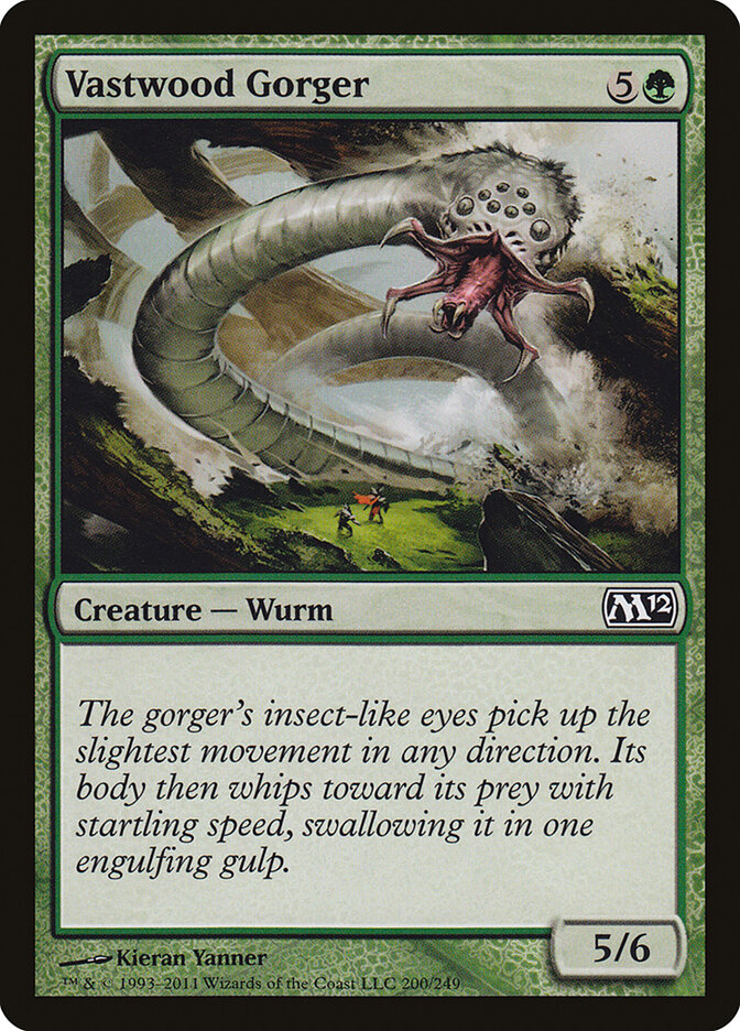 Vastwood Gorger · Magic 2012 (M12) #200