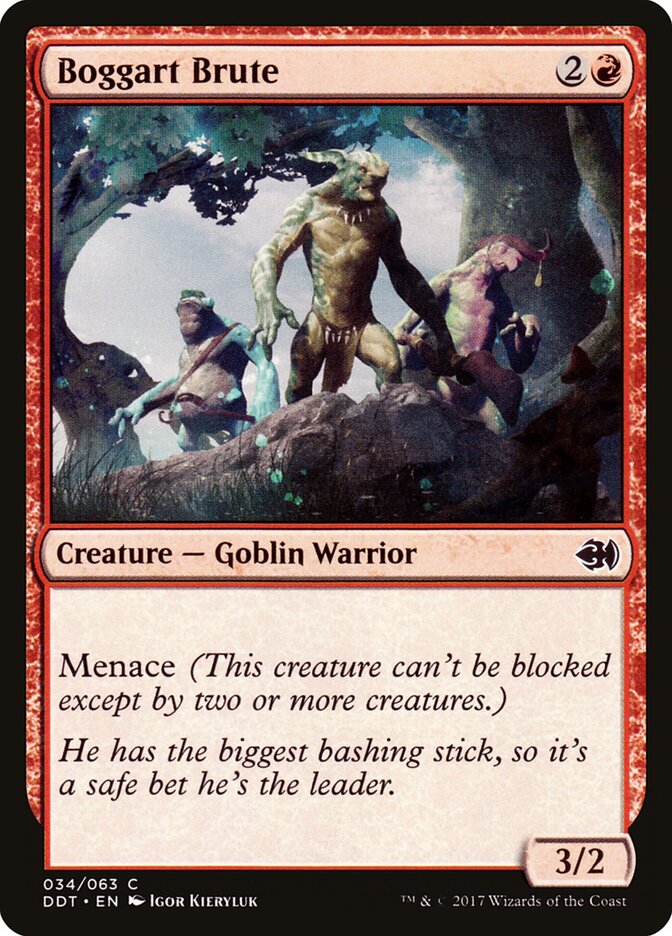 Boggart Brute · Duel Decks: Merfolk vs. Goblins (DDT) #34