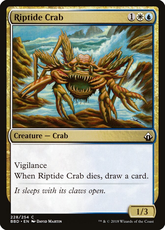 Riptide Crab · Battlebond (BBD) #228