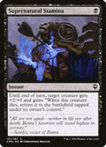 Supernatural Stamina · Commander Legends (CMR) #151