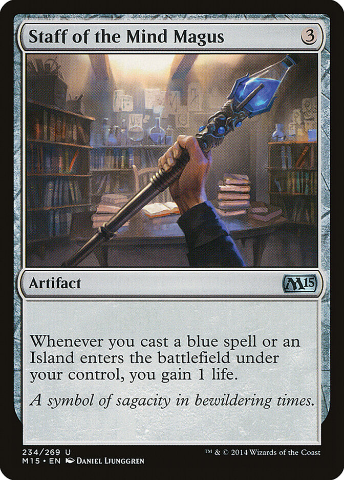Staff of the Mind Magus · Magic 2015 (M15) #234