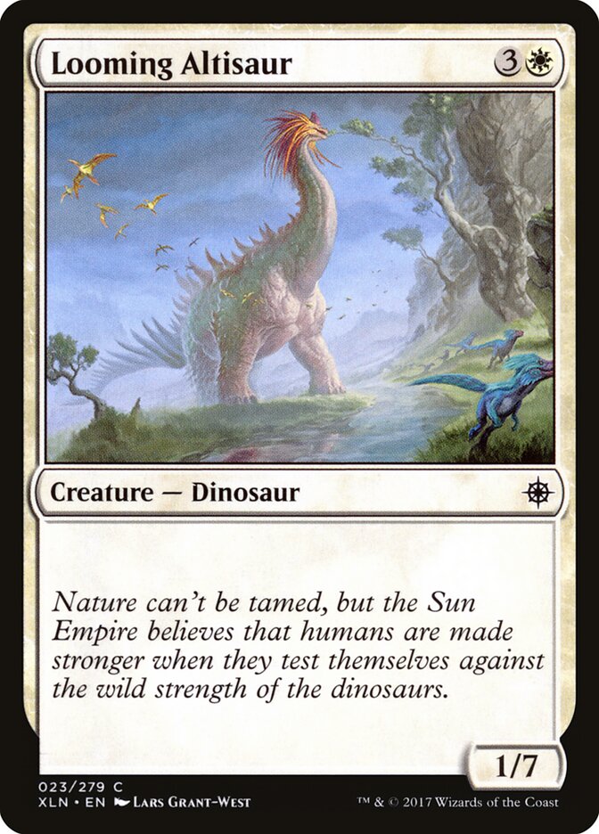 Looming Altisaur · Ixalan (XLN) #23