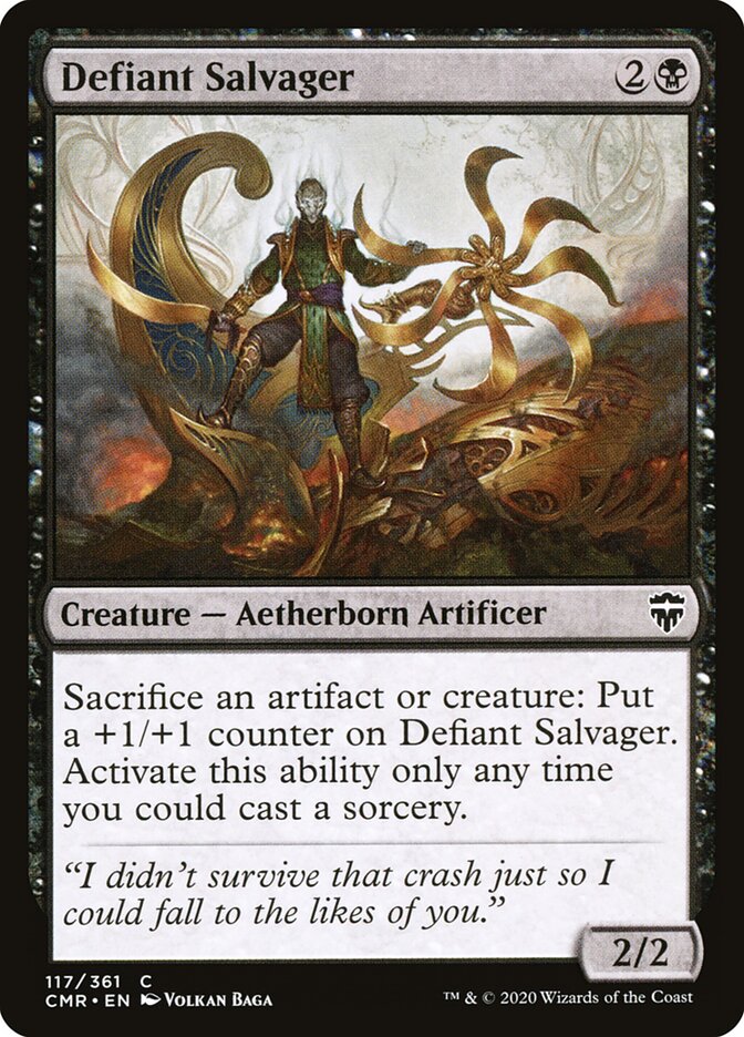 Defiant Salvager · Commander Legends (CMR) #117