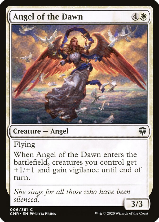 Angel of the Dawn · Commander Legends (CMR) #6