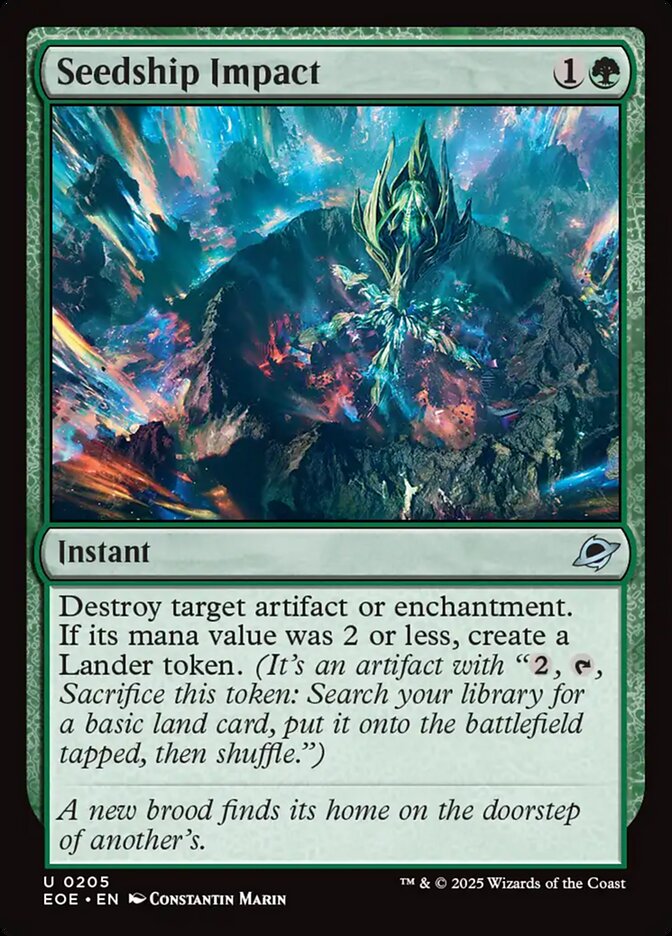 Seedship Impact · Edge of Eternities (EOE) #205