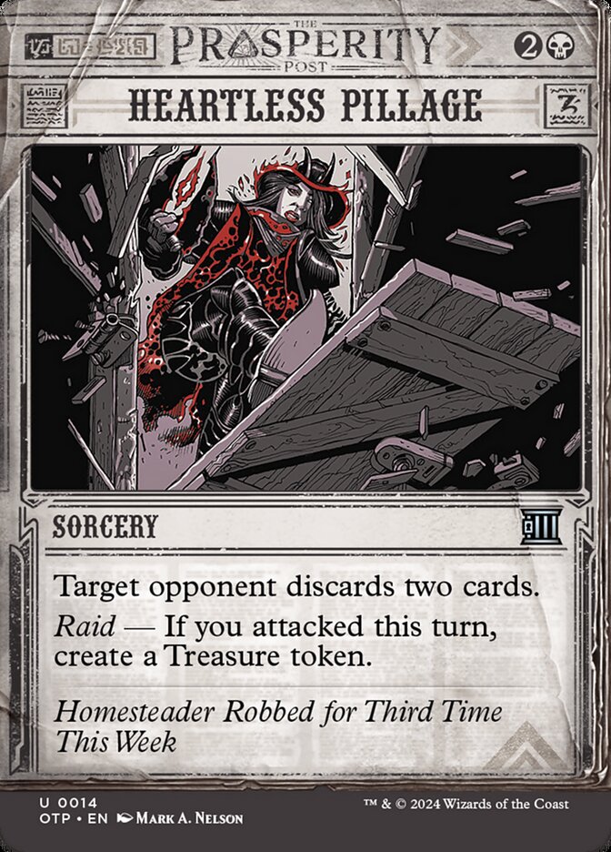 Heartless Pillage · Breaking News (OTP) #14 · borderless