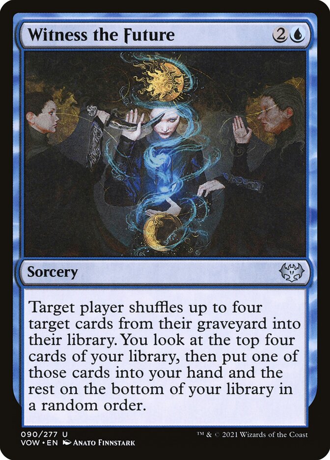 Witness the Future · Innistrad: Crimson Vow (VOW) #90