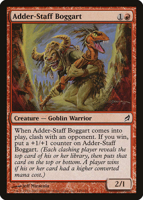 Adder-Staff Boggart · Lorwyn (LRW) #148