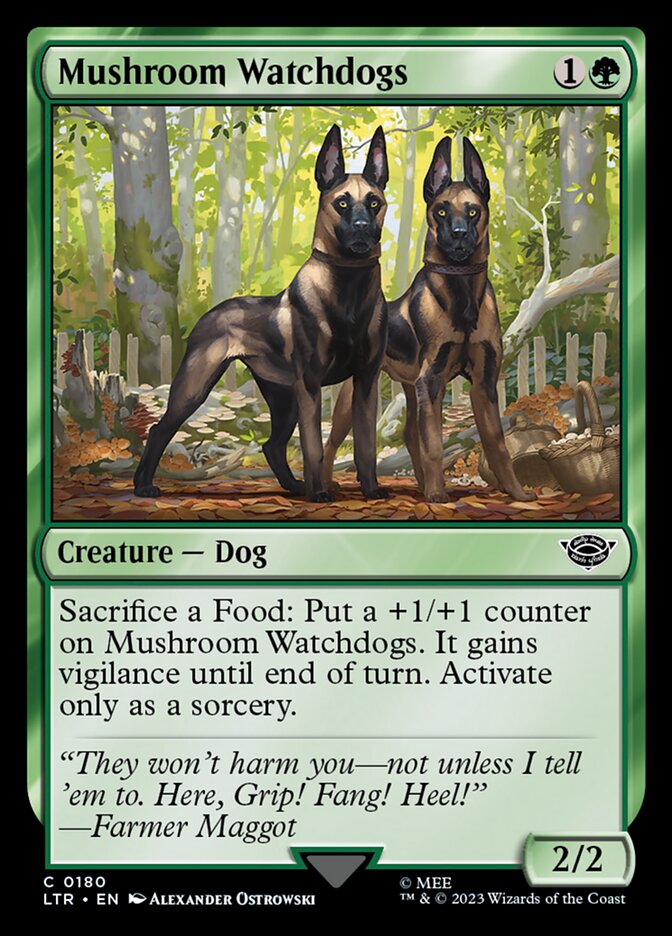 Mushroom Watchdogs · The Lord of the Rings: Tales of Middle-earth (LTR) #180