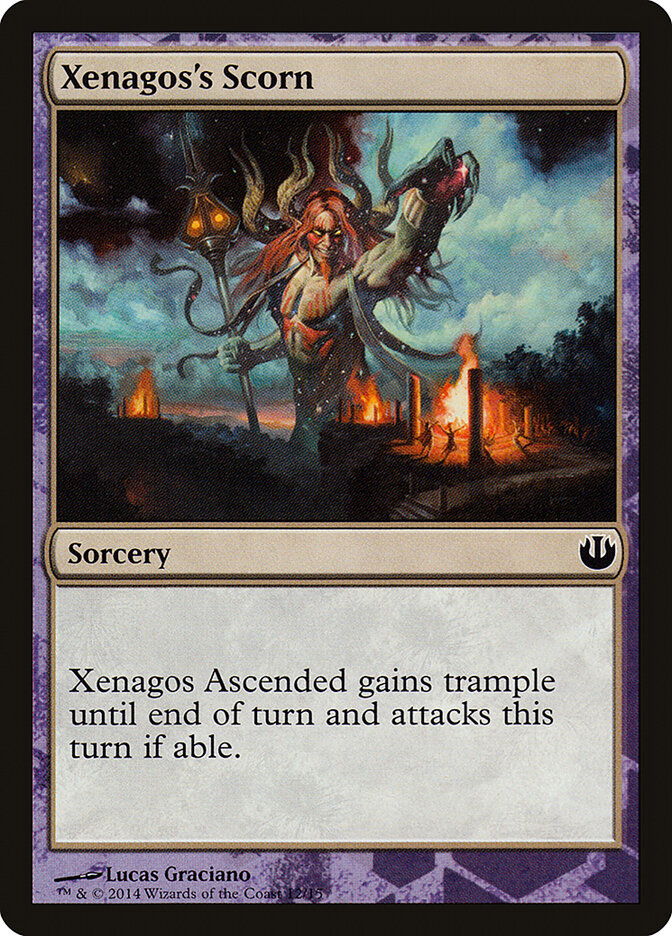 Xenagos's Scorn · Defeat a God (TDAG) #12