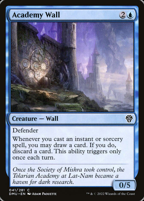 Academy Wall · Dominaria United (DMU) #41