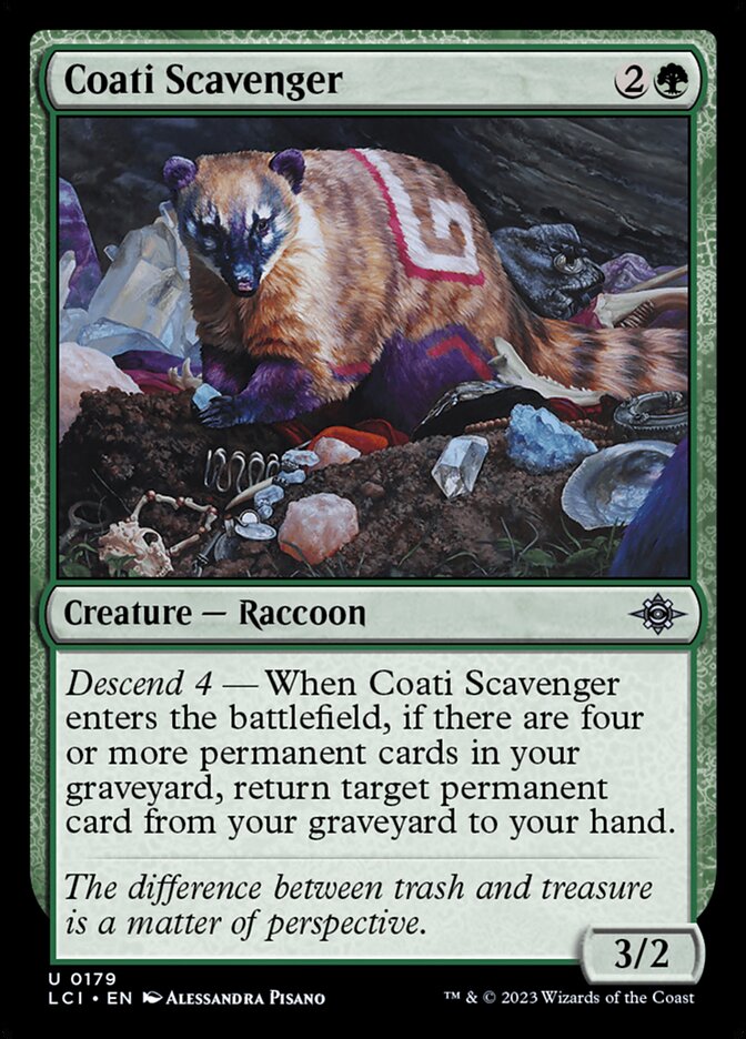 Coati Scavenger · The Lost Caverns of Ixalan (LCI) #179