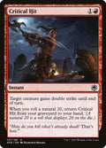 Critical Hit · Adventures in the Forgotten Realms (AFR) #137