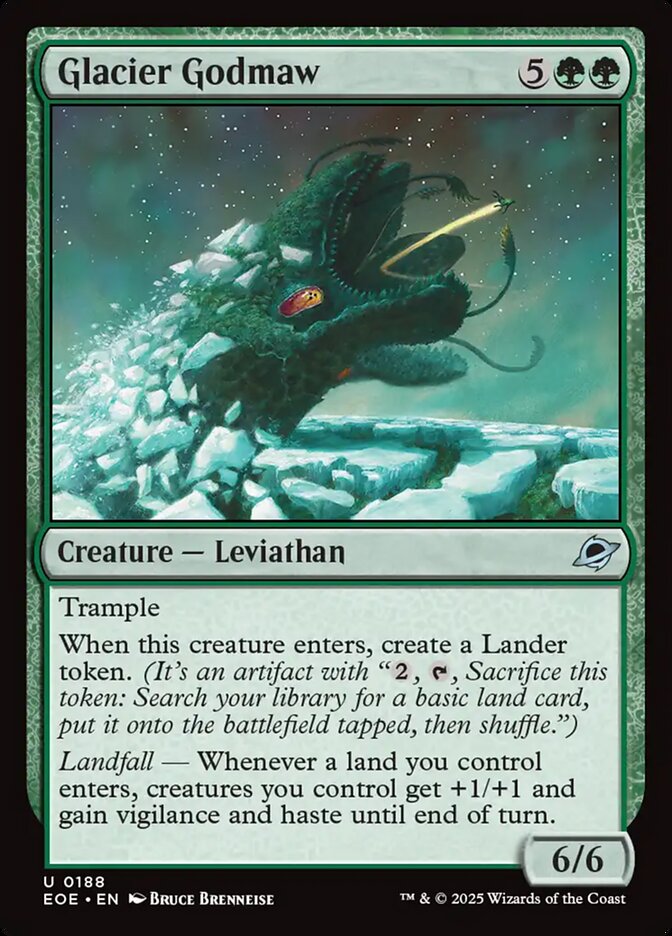 Glacier Godmaw · Edge of Eternities (EOE) #188