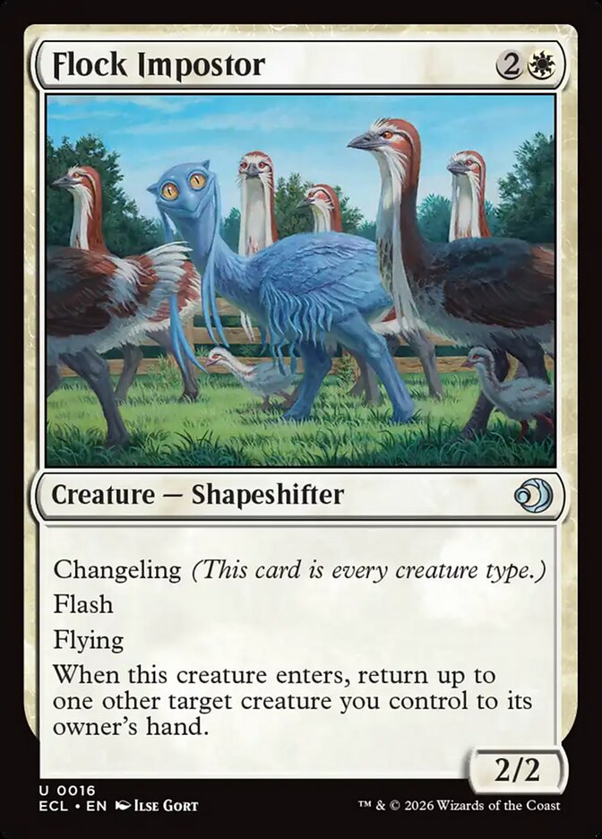 Flock Impostor · Lorwyn Eclipsed (ECL) #16