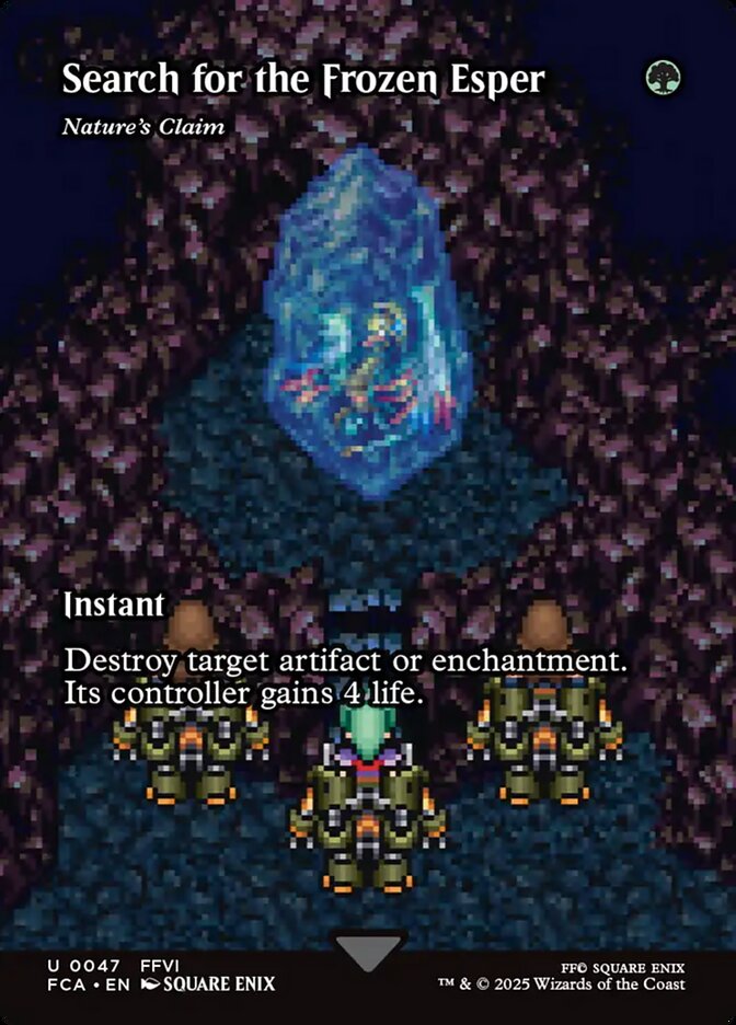 Nature's Claim · Final Fantasy: Through the Ages (FCA) #47 · borderless