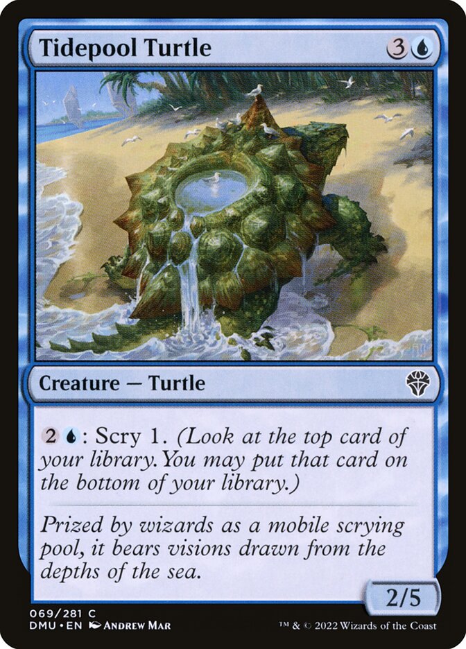 Tidepool Turtle · Dominaria United (DMU) #69