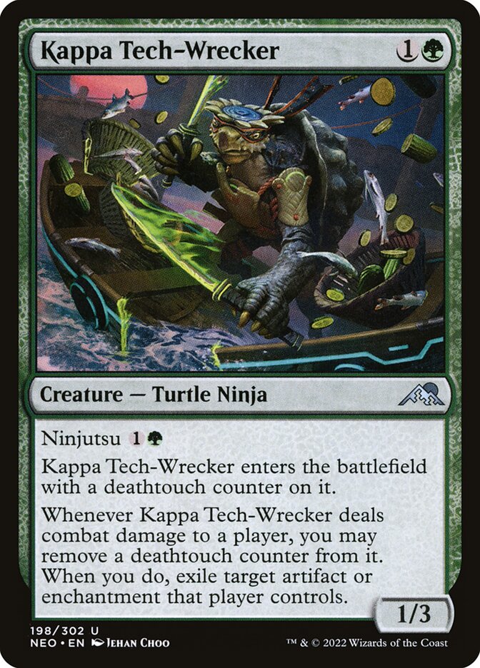 Kappa Tech-Wrecker · Kamigawa: Neon Dynasty (NEO) #198