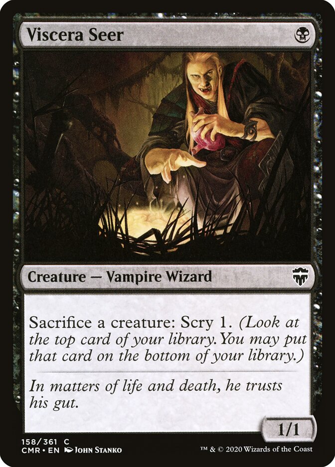 Viscera Seer · Commander Legends (CMR) #158