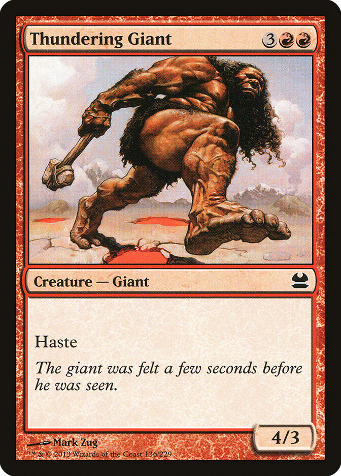 Thundering Giant · Modern Masters (MMA) #136