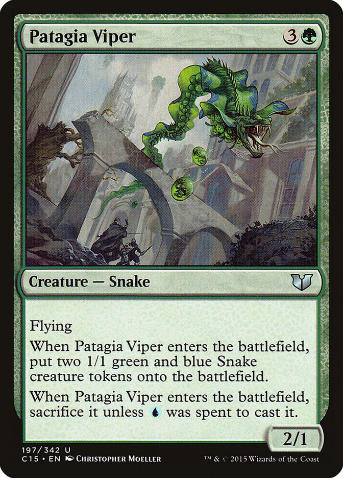 Patagia Viper · Commander 2015 (C15) #197