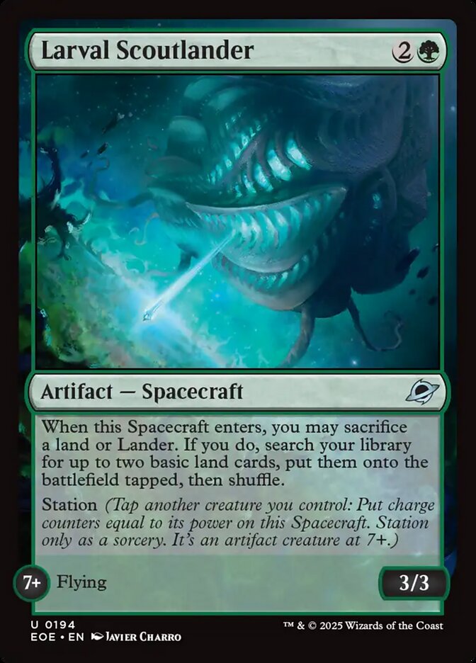 Larval Scoutlander · Edge of Eternities (EOE) #194