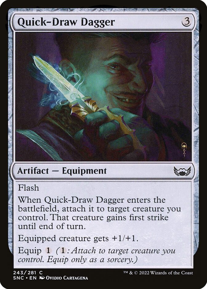 Quick-Draw Dagger · Streets of New Capenna (SNC) #243