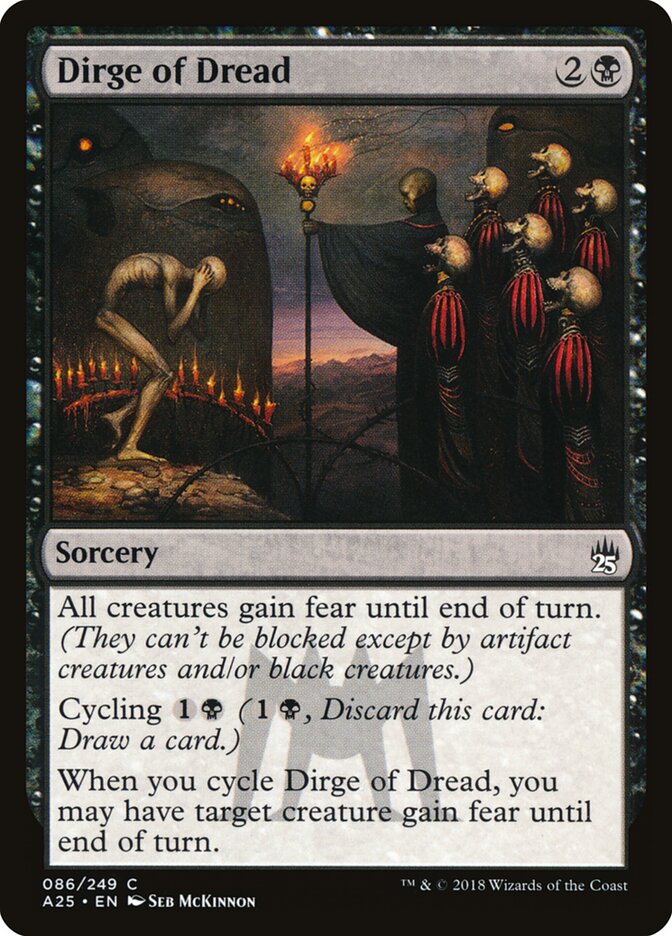 Dirge of Dread · Masters 25 (A25) #86