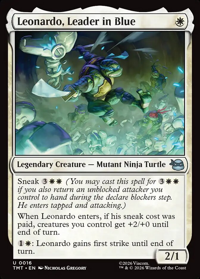 Leonardo, Leader in Blue · Teenage Mutant Ninja Turtles (TMT) #16