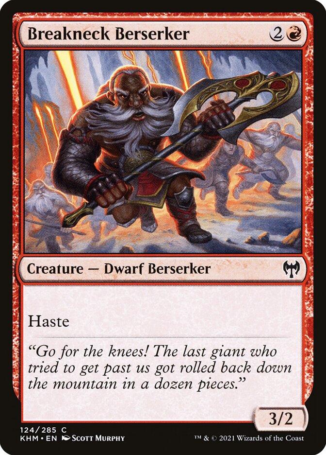 Breakneck Berserker · Kaldheim (KHM) #124