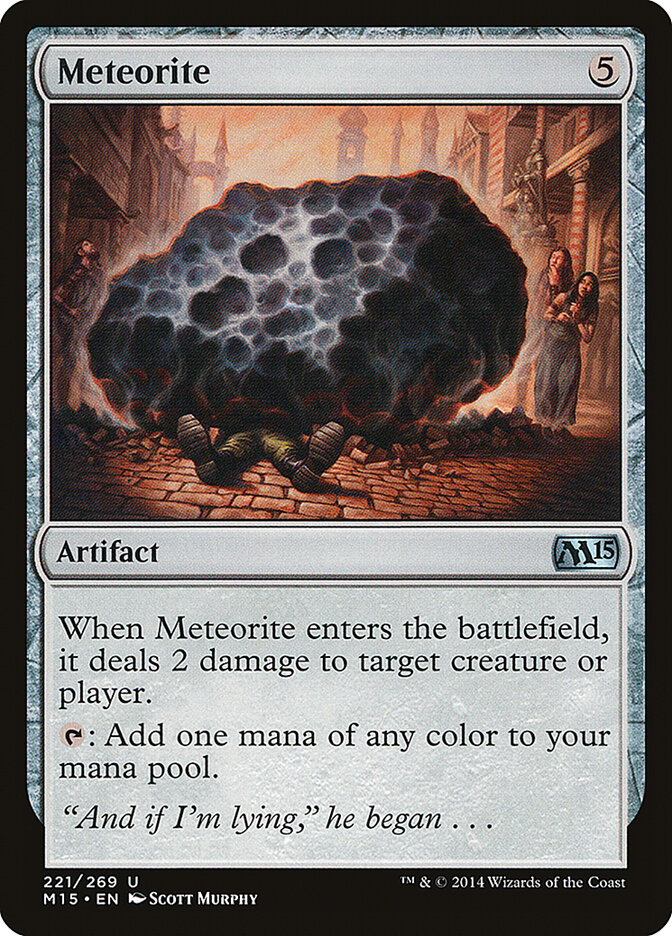 Meteorite · Magic 2015 (M15) #221